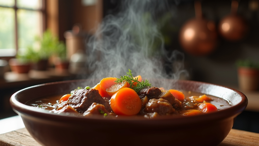 Bœuf carottes mijoté au Cookeo avec carottes dorées et viande fondante