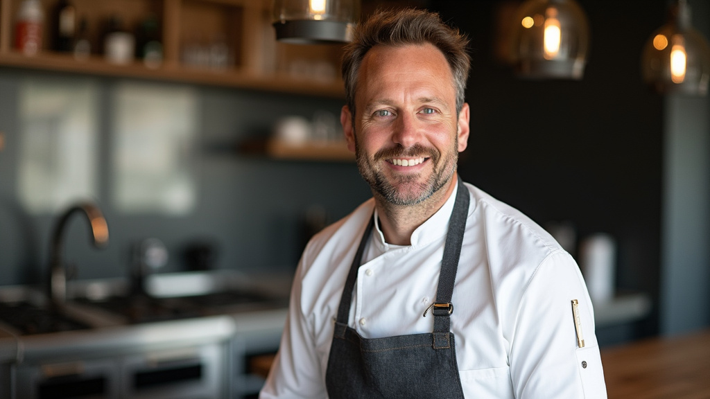 Glenn Viel en cuisine à L'Oustau de Baumanière