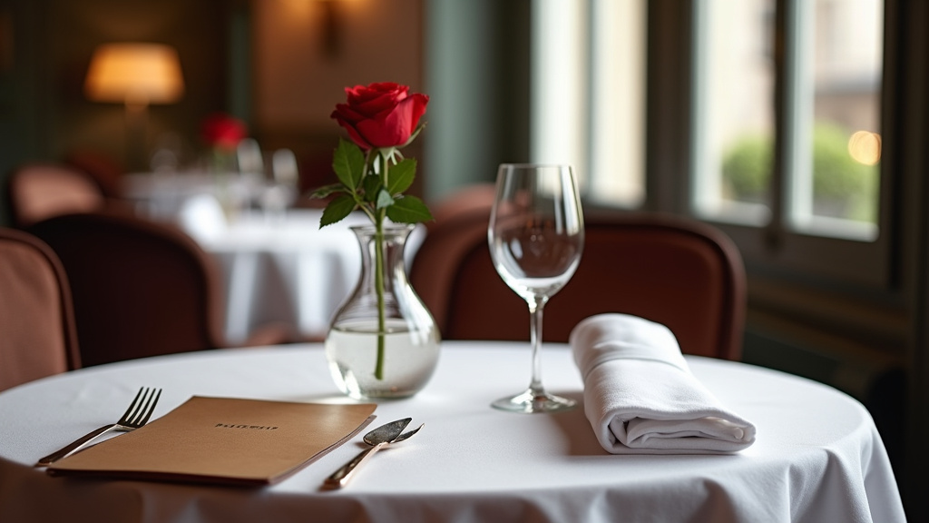 Intérieur du restaurant Guy Savoy à la Monnaie de Paris avec ses voûtes historiques