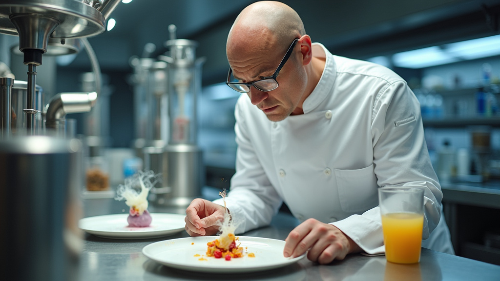 Le célèbre plat Sound of the Sea de Heston Blumenthal avec ses accessoires sonores