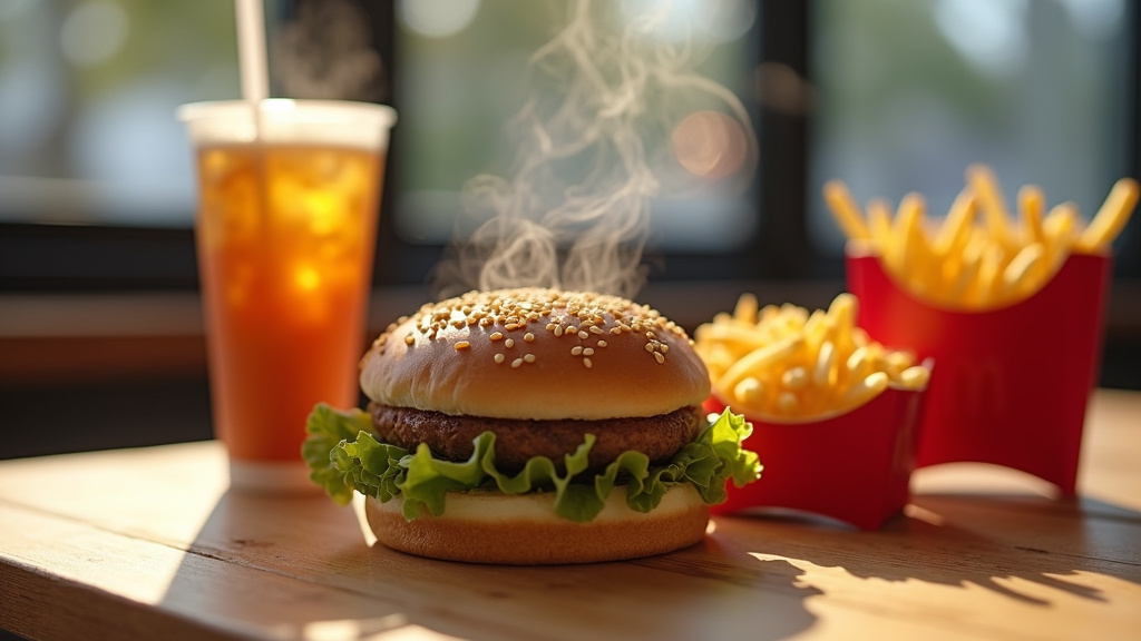 Comparaison des trois sandwichs McFirst : Bœuf, Poulet et Poisson