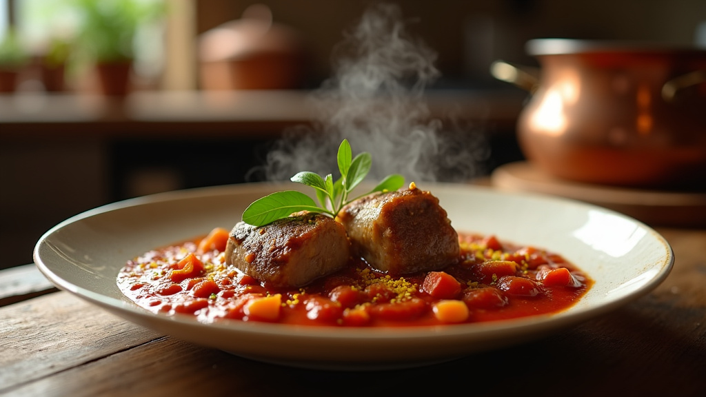 Cookeo en mode cuisson sous pression avec jarret de veau et légumes