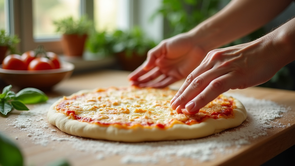 Thermomix en mode pétrin pour la pâte à pizza