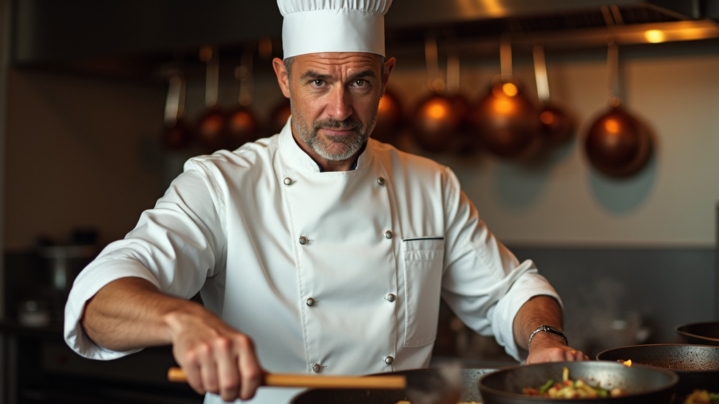 Image illustrant l'article : Qui est Philippe Etchebest, le chef emblématique de M6 ? - 