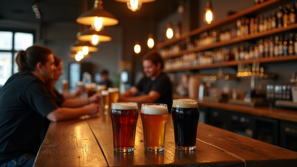 Dégustation de bières artisanales au Plan B