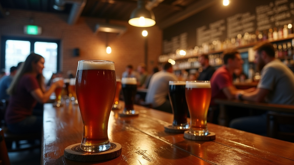Intérieur du Plan B, bar à bières craft dans le 15e arrondissement de Paris