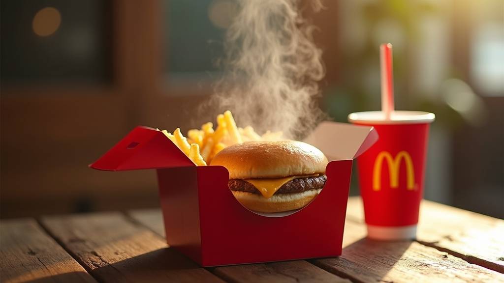 Restaurant McDonald's à Paris avec affichage des prix