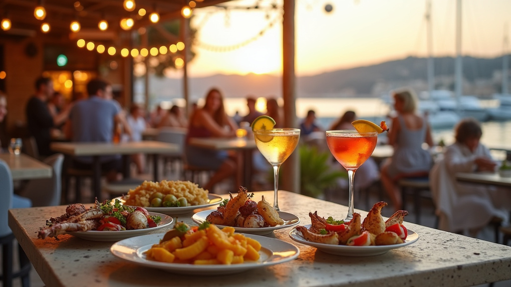 Assiette de tapas fusion espagnole-asiatique au Propaganda