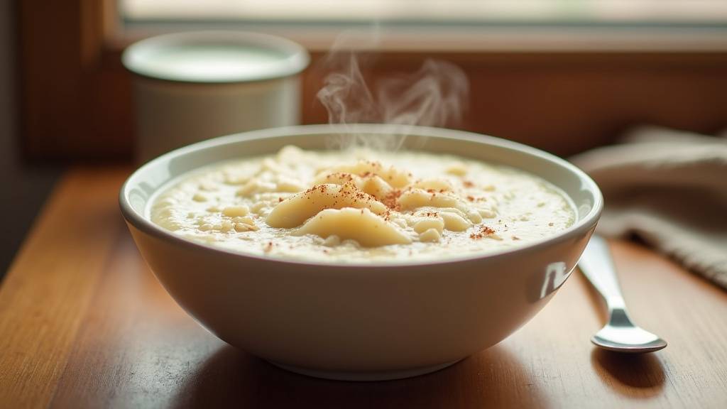 Cookeo en cours de cuisson d'un riz au lait crémeux avec indication de temps restant